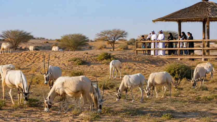 See the Arabian Oryx in Qatar