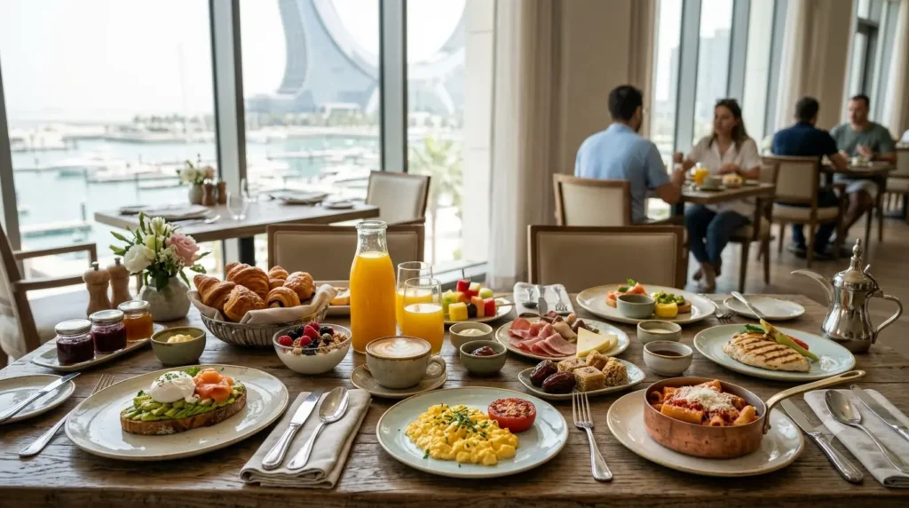 Signature dishes served at The House Lusail restaurant