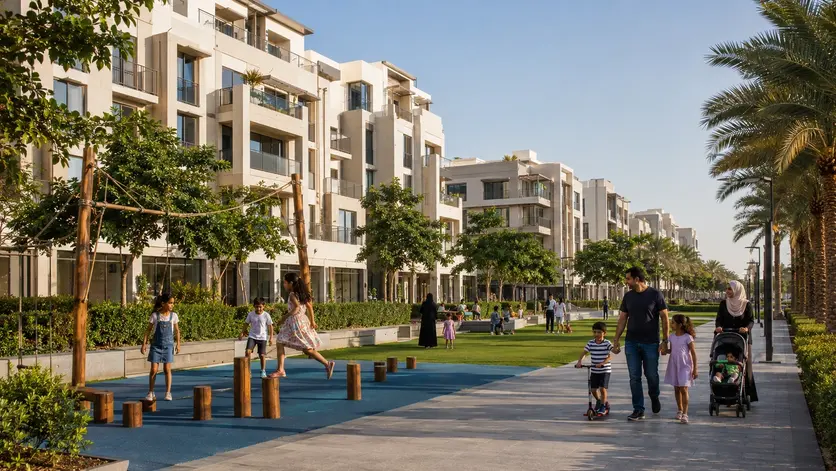 Family-friendly residential community in Barwa Village Qatar