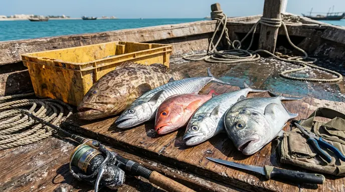 Common fish species found in Qatar
