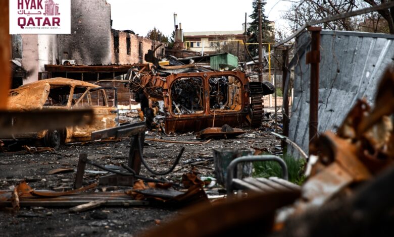 Russian Missile Strike Damages Qatar