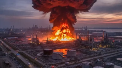 Explosion at Ras Laffan Factory