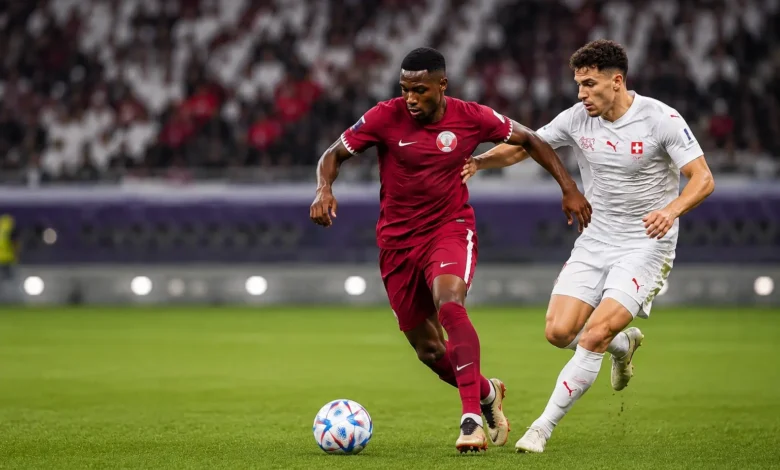 Qatar vs Switzerland World Cup 2026 match action