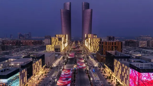 Lusail Boulevard near The House Lusail restaurant