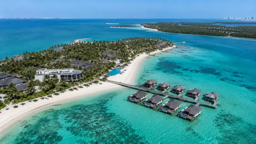 Luxury beach resort at Banana Island, one of Qatar's top island destinations