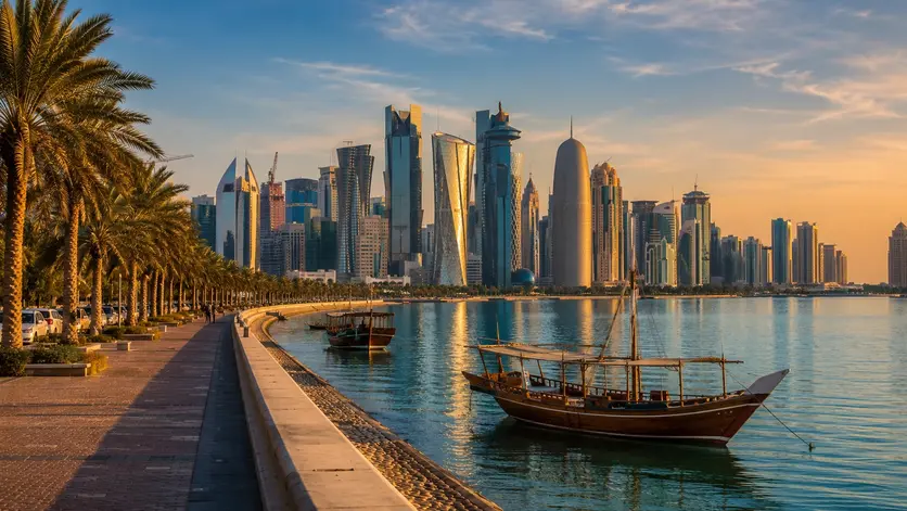 Doha Corniche near Souq Waqif