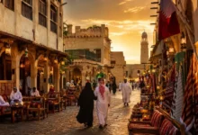 Souq Waqif Doha traditional marketplace in Qatar